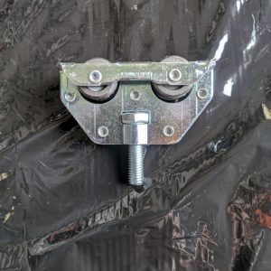 Roldana Doble ST-75 de Acero Cincado con Rodamientos – Toldo de Camión Corredero